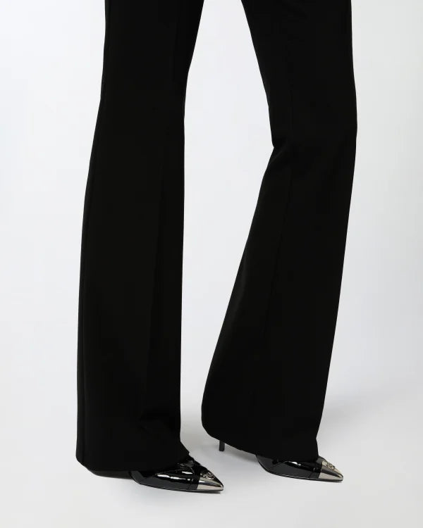 Pinko Pantaloni flared punto stoffa Hulka