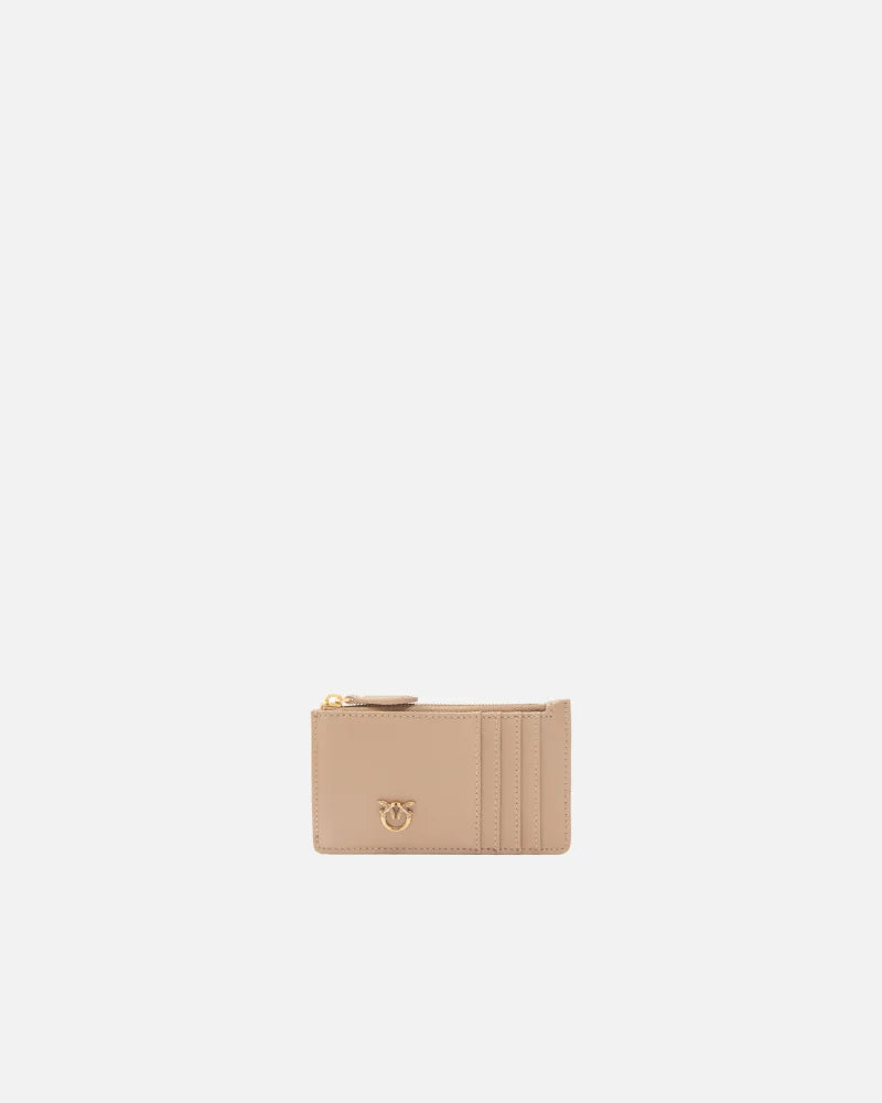 Pinko Porta carte con zip Airone