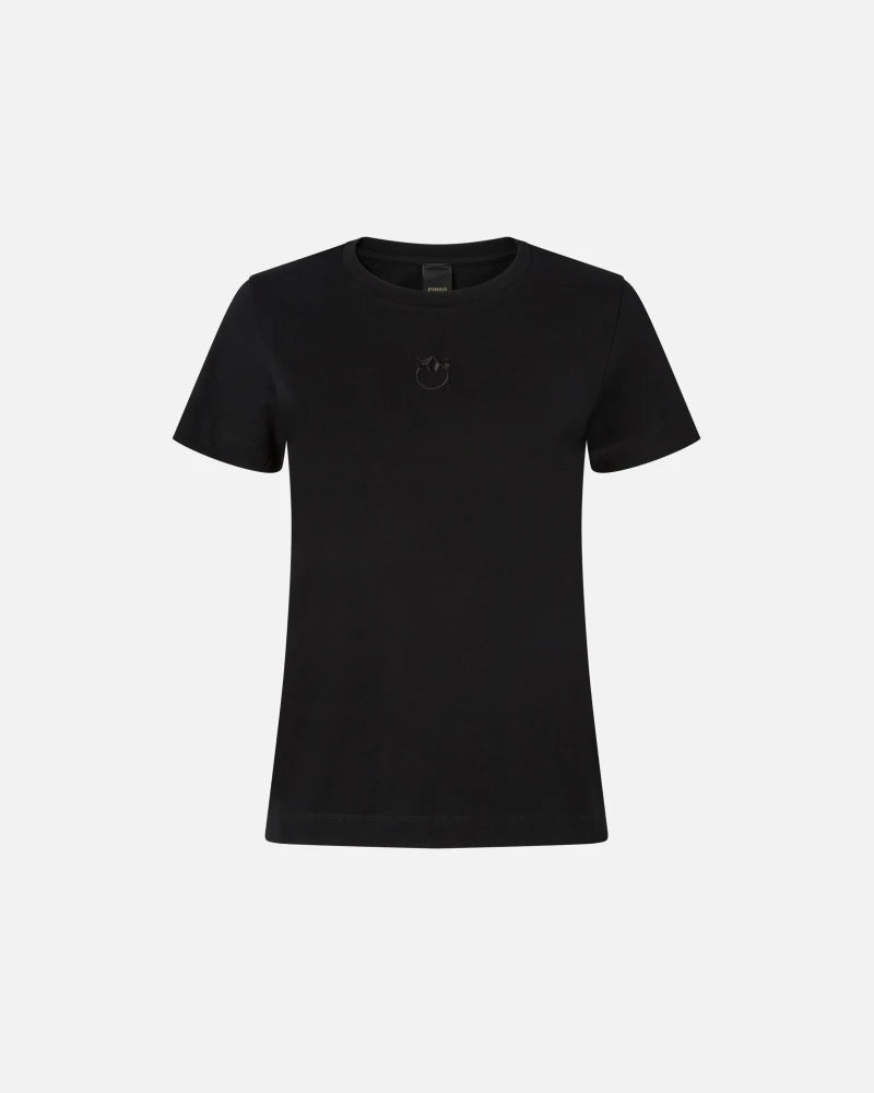 Pinko T-shirt ricamo Love Birds Bussolotto