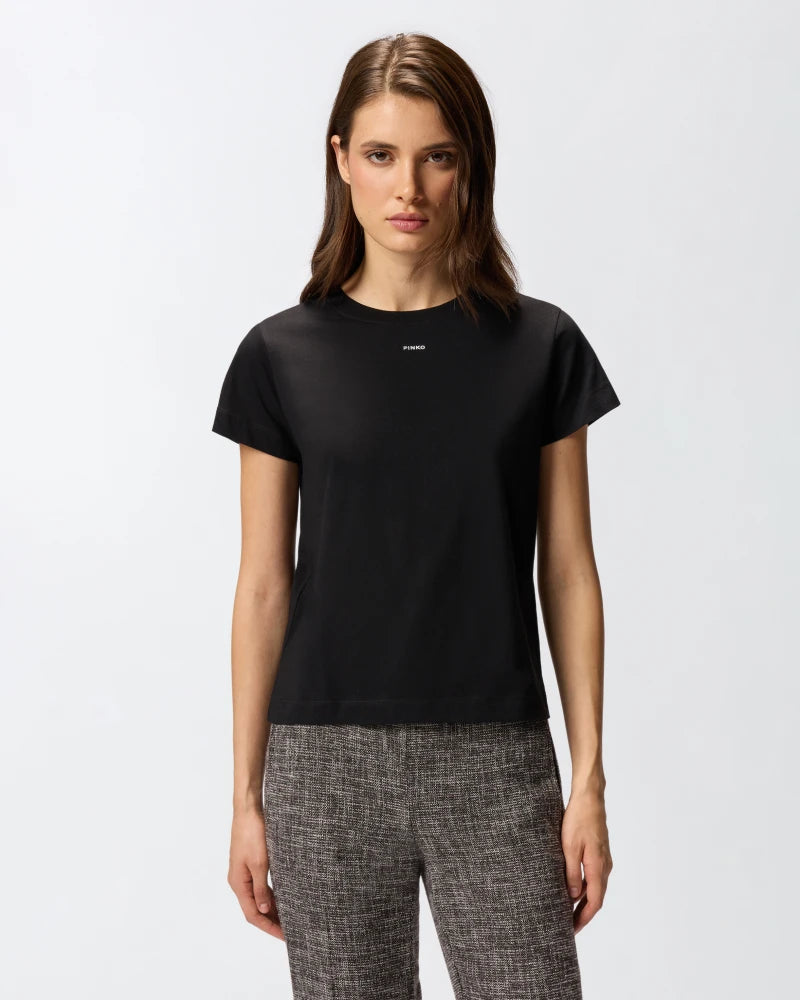 Pinko T-shirt stampa logo Basico