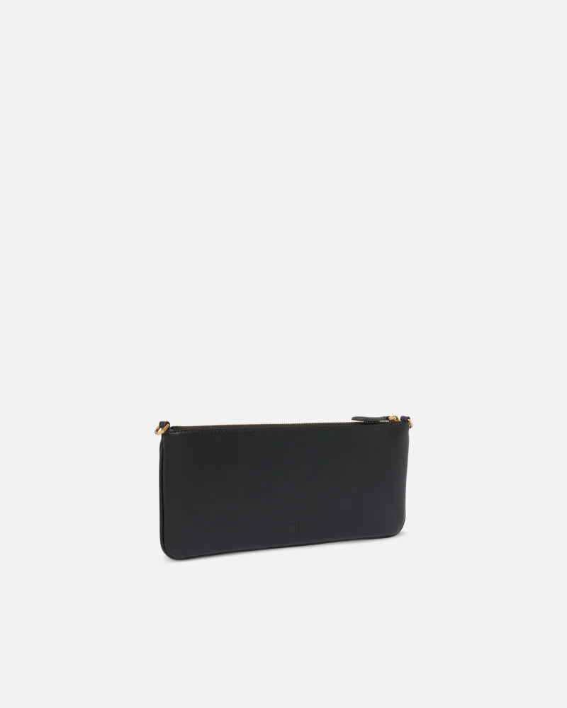 Pinko Horizontal Flat Bag in pelle Horizontal
