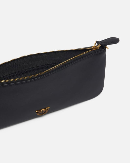 Pinko Horizontal Flat Bag in pelle Horizontal