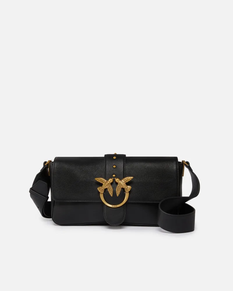 Pinko Borsa a spalla media Love Bag Slouchy in pelle