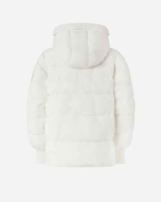 Pinko Piumino con cappuccio in tela tecnica Crusca