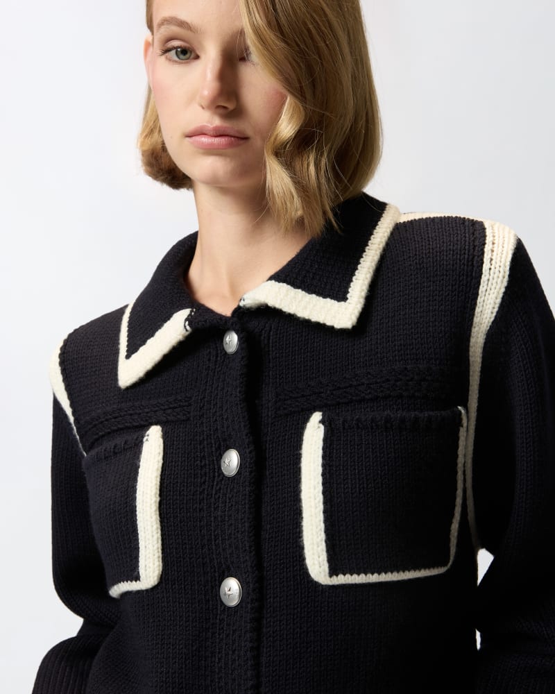 Pinko Cardigan stile preppy Sulcis