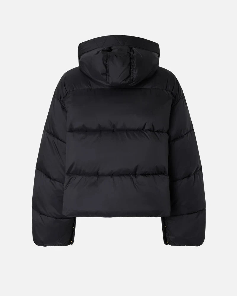 Pinko Piumino con cappuccio in tela tecnica Impasto