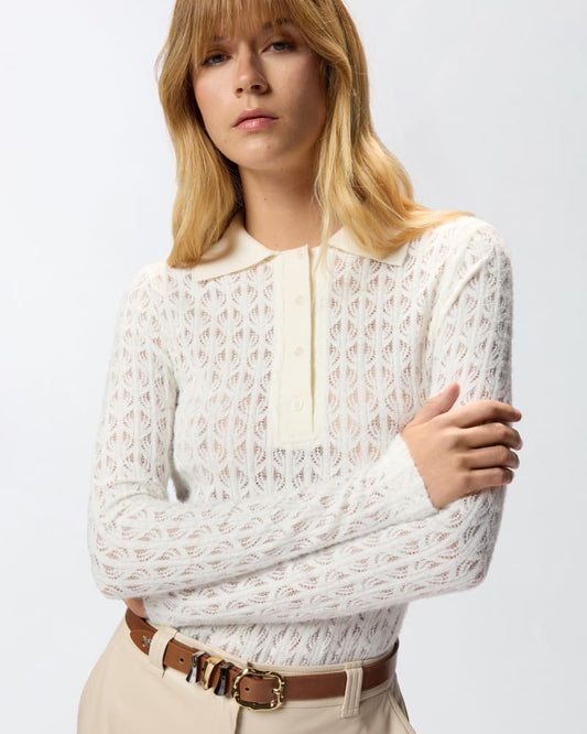 Pinko Maglia body in pizzo Yoana