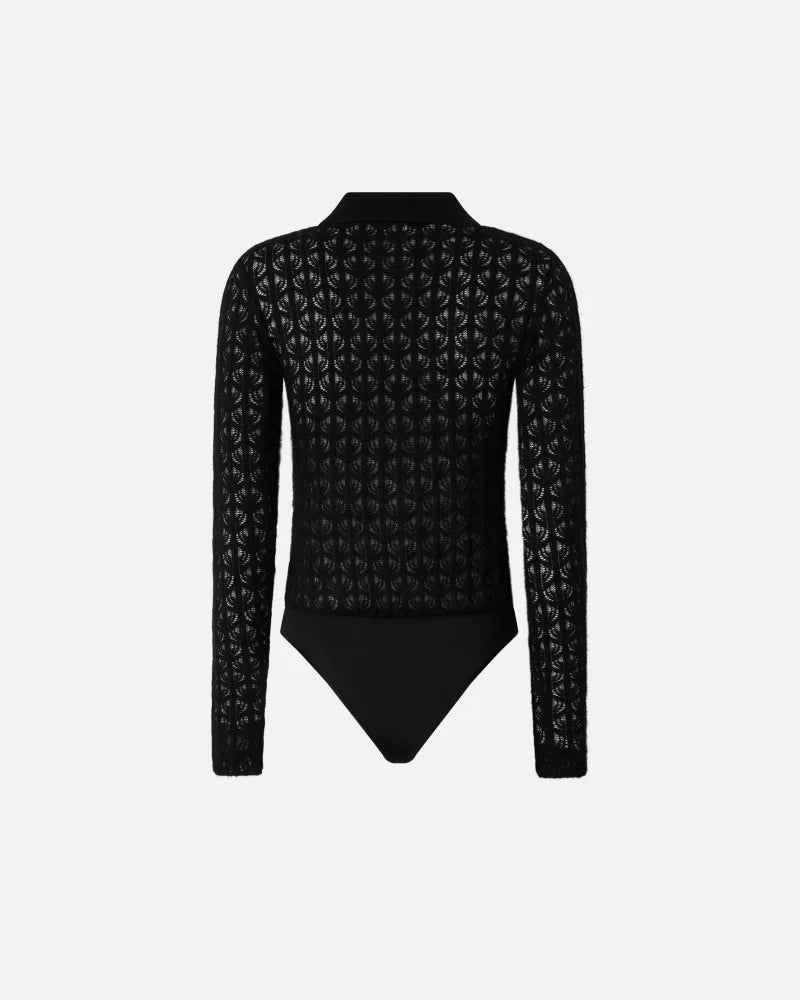 Pinko Maglia body in pizzo Yoana