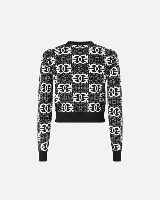 Pinko Maglia cropped con logo Love Birds Maglia GYPSIES