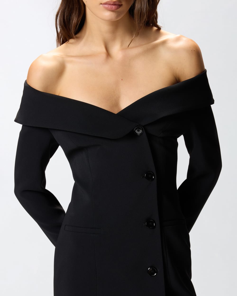 Pinko Vestito a tubino stile blazer