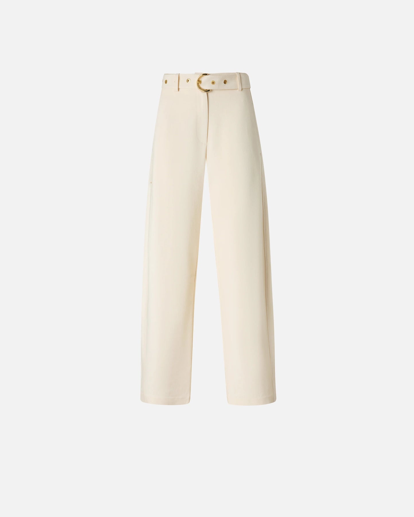 Pinko Pantaloni con cintura Lexy white