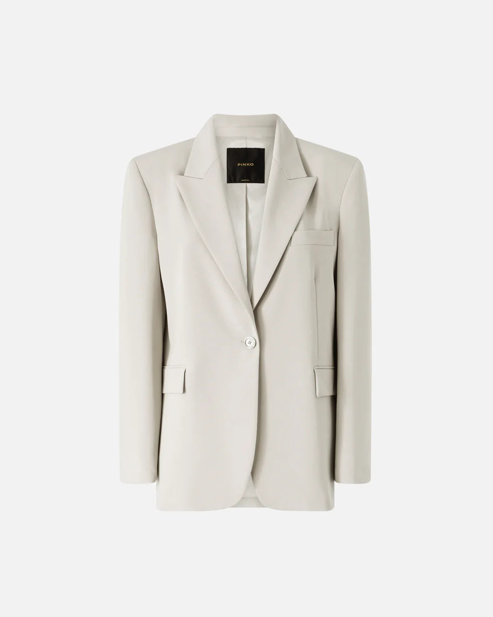 Pinko Blazer fluido con spacco posteriore