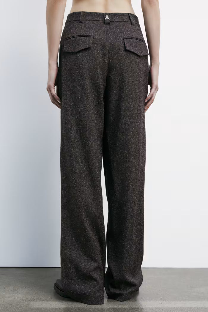 Patrizia Pepe Pantaloni strutturati con pieghe