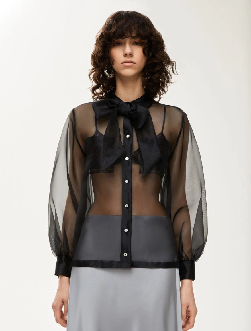 iBlues CAMICIA IN ORGANZA Filippo
