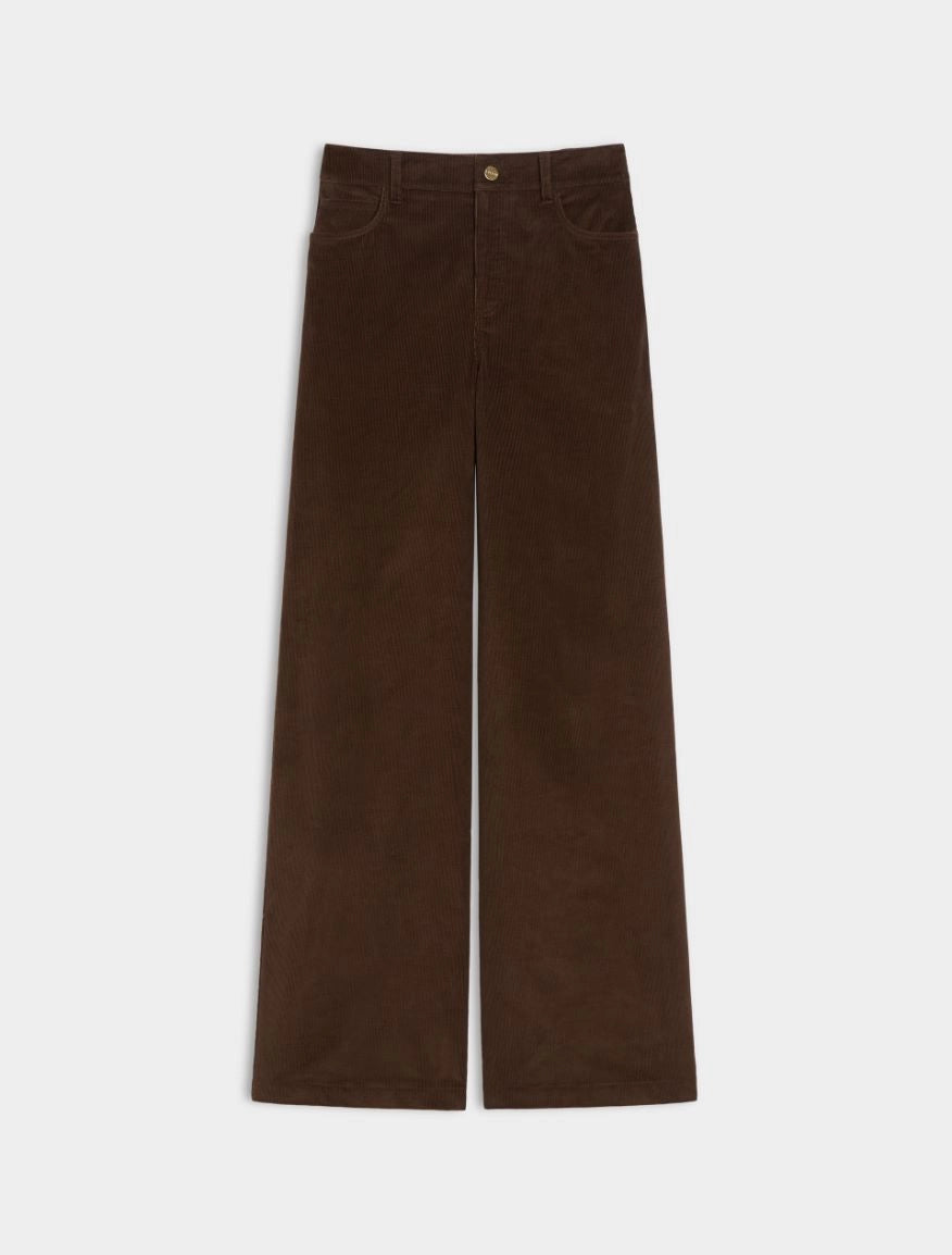 I Blues PANTALONI IN VELLUTO Martin Marrone