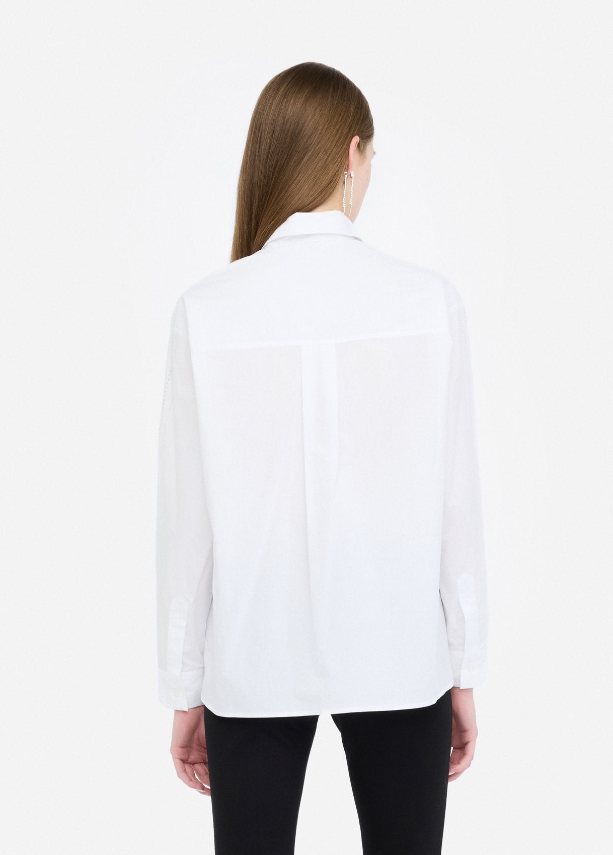 Liu Jo Camicia in cotone con strass