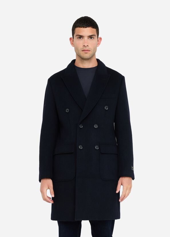 Liu Jo Cappotto doppiopetto in lana e cashmere