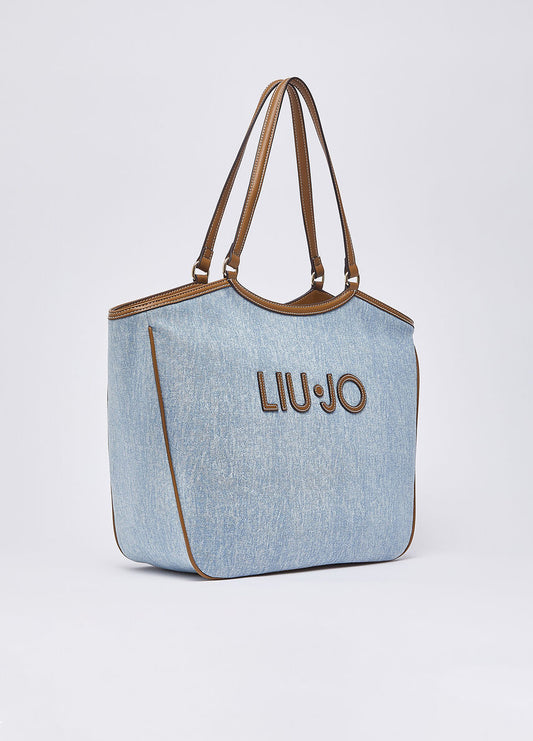 Liu Jo Borsa tote grande in denim