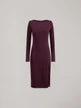 Hinnominate Long dress midi in viscosa