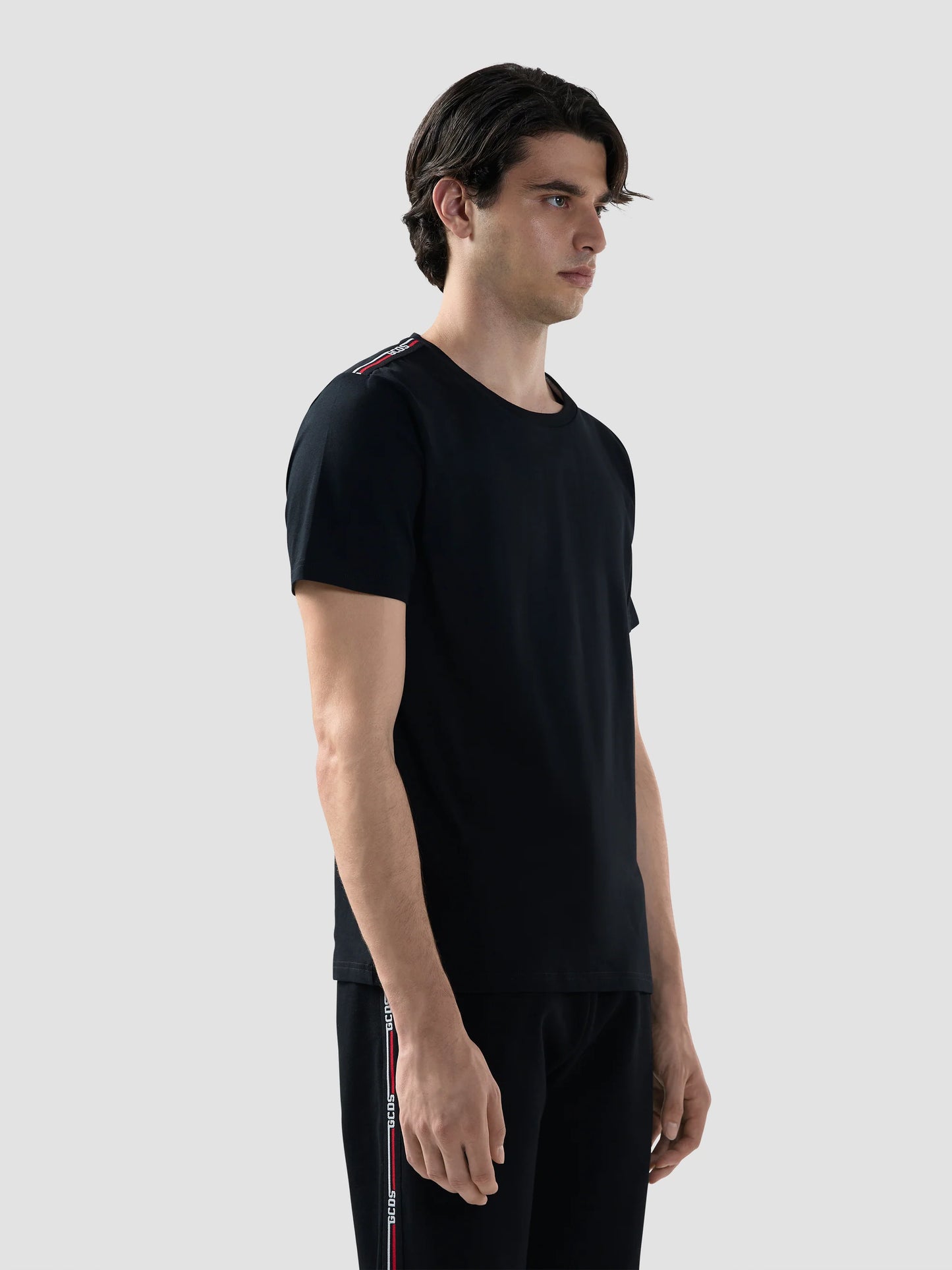 GCDS T-shirt Stretch Logo Tape