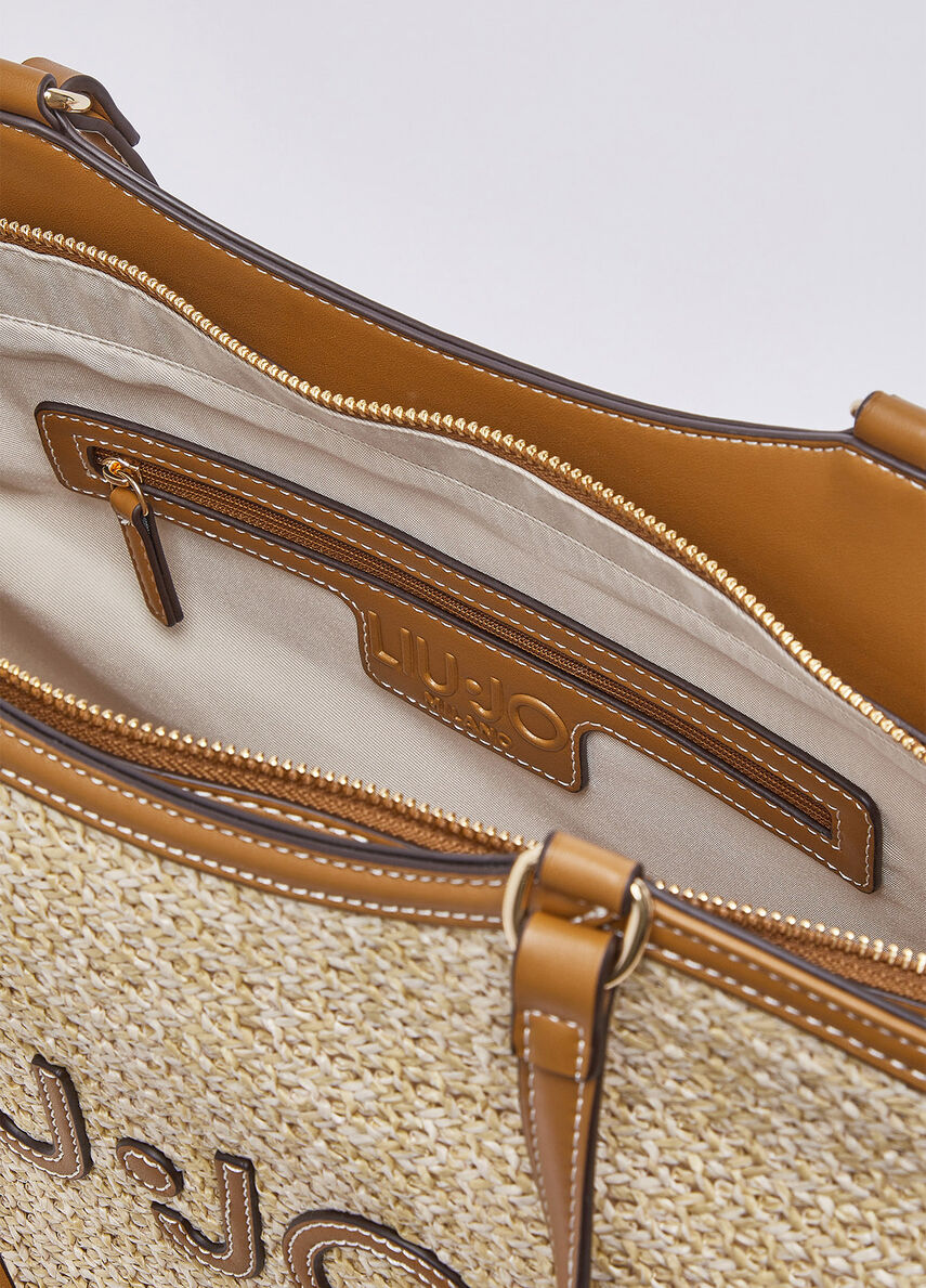 Liu Jo Borsa tote grande in rafia