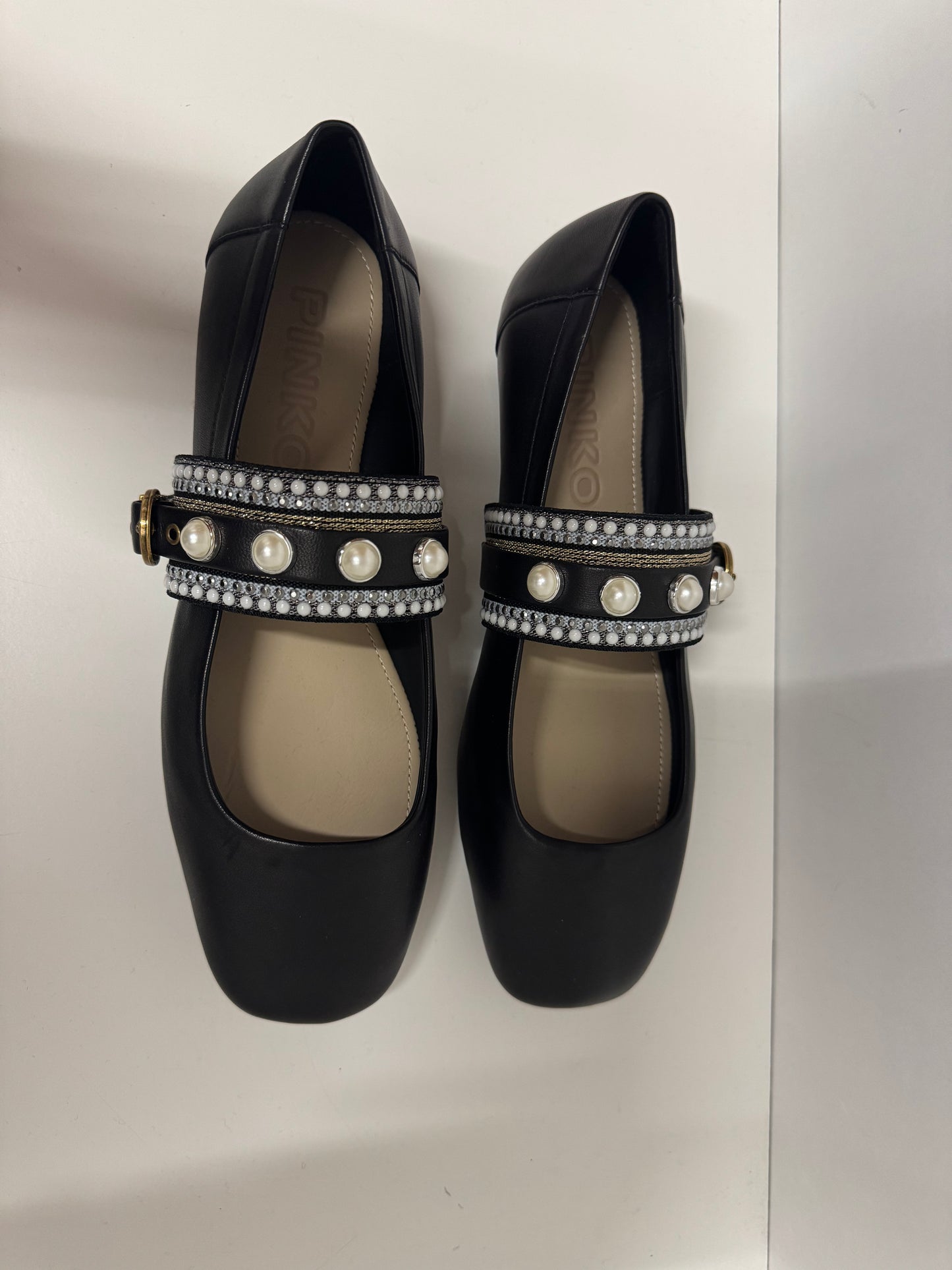 Pinko Ballerina Nappa Max 04 nero