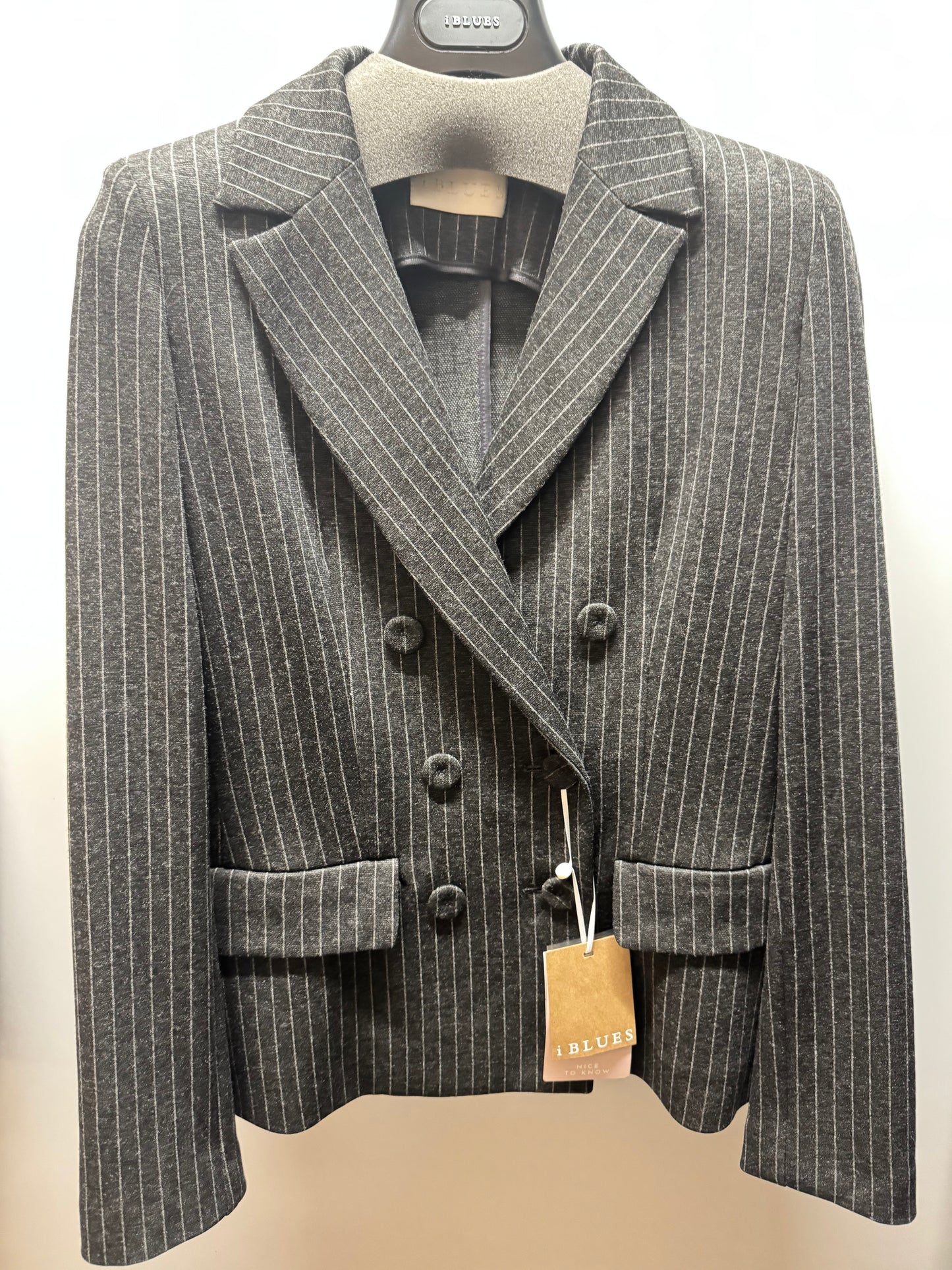 Iblues giacca sfiancata Tailoring grigio