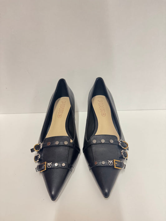 Pinko Decollete calf leather black Gloria 12