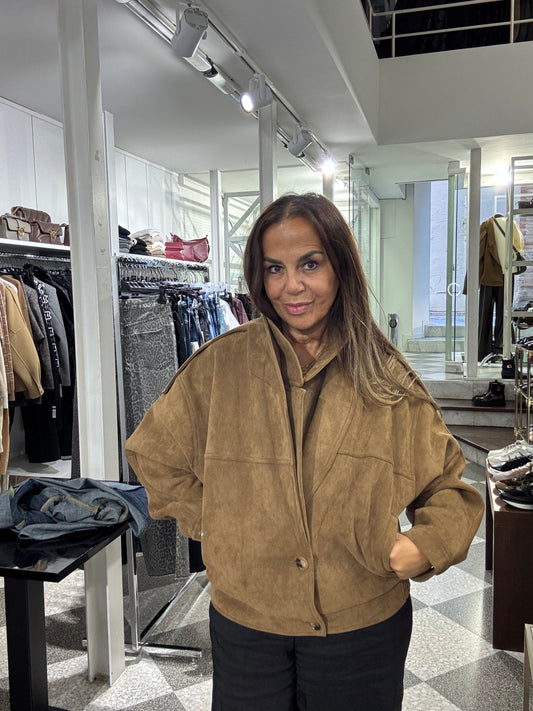 ELEH giubbino scamosciato