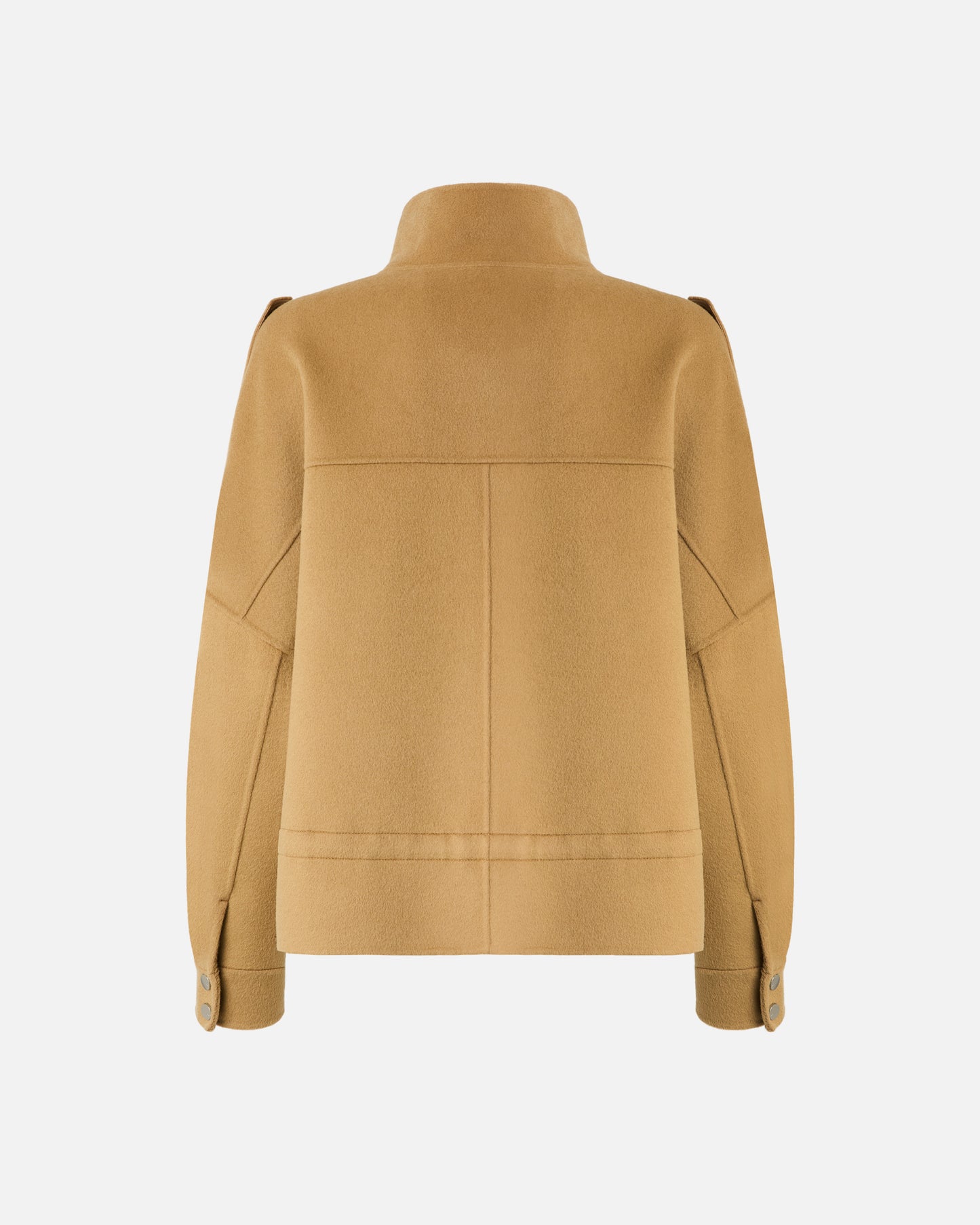 Pinko Caban in panno double con collo alto CROSTINO