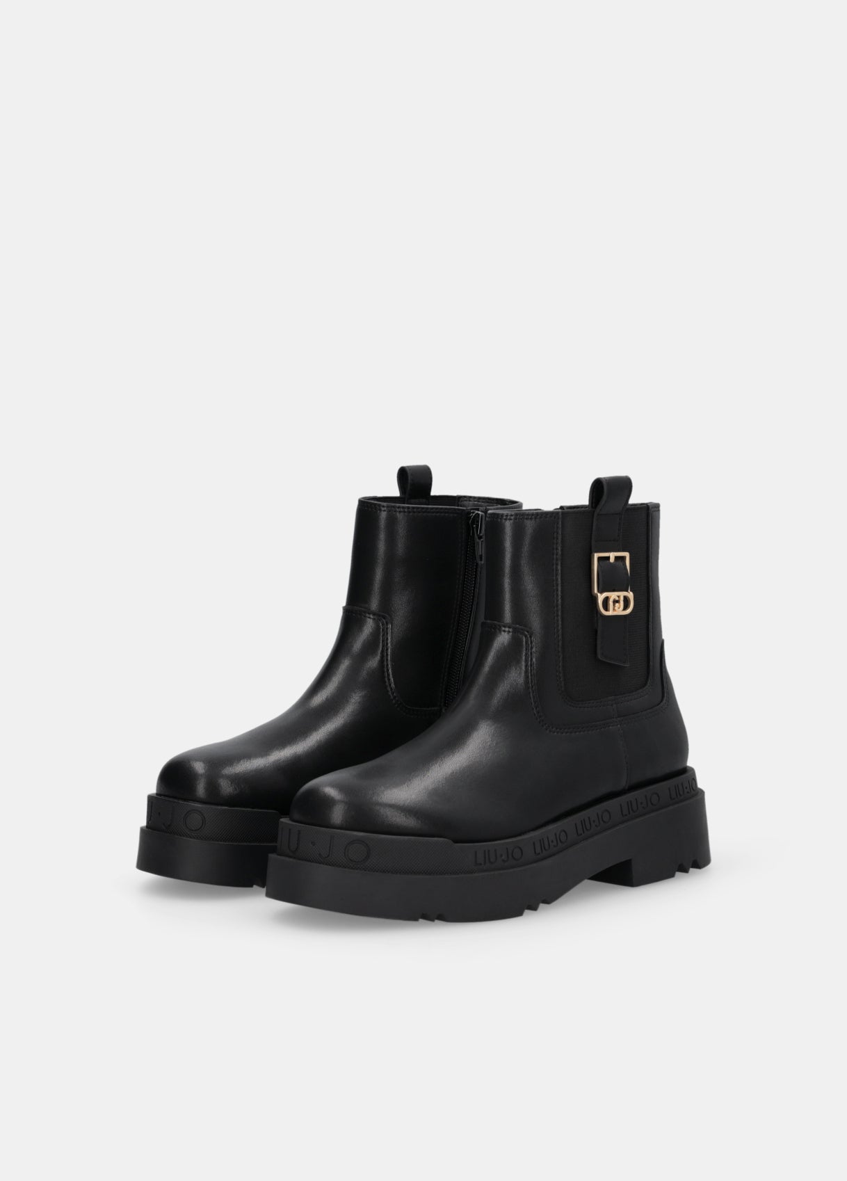 Liu Jo Stivaletti platform in pelle Love 63