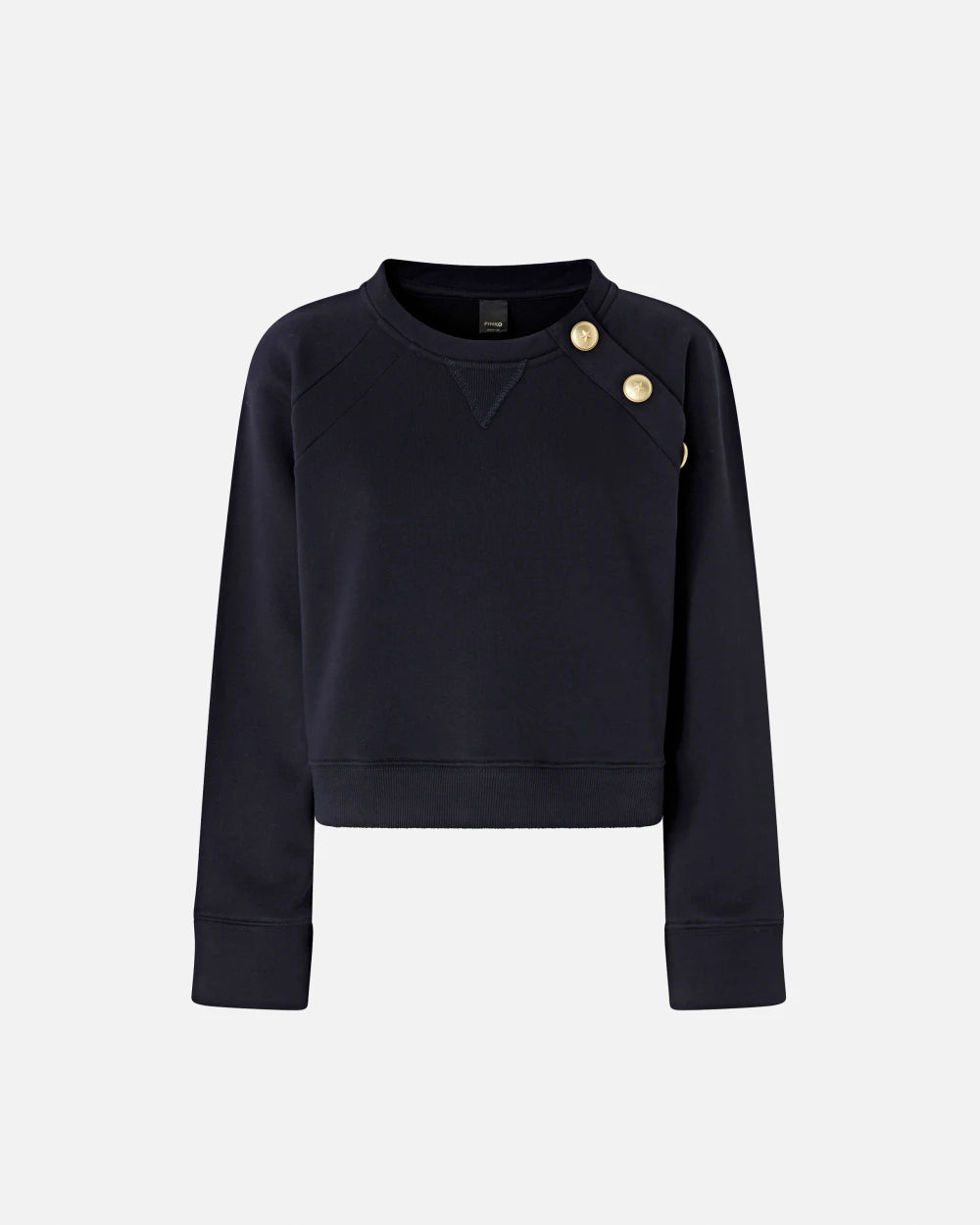 Pinko Felpa con bottoni blu