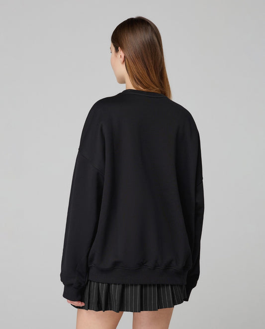 Hinnominate Felpa Paricollo Over College •Nero