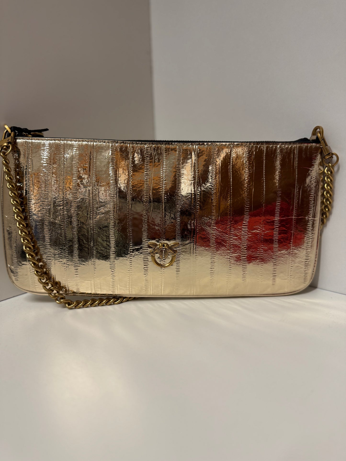 Pinko Horizontal Flat Gold