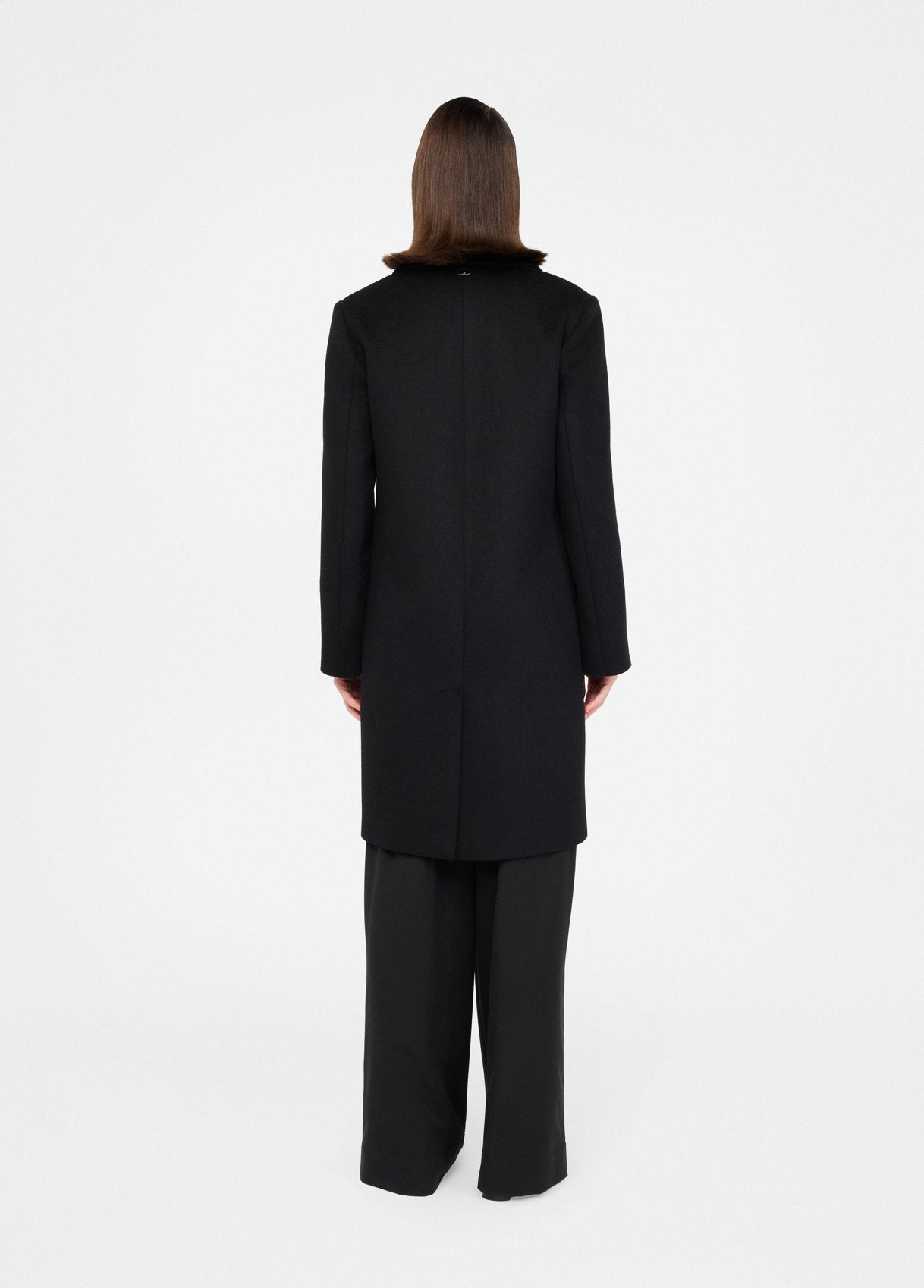 Liu Jo Cappotto in lana nero