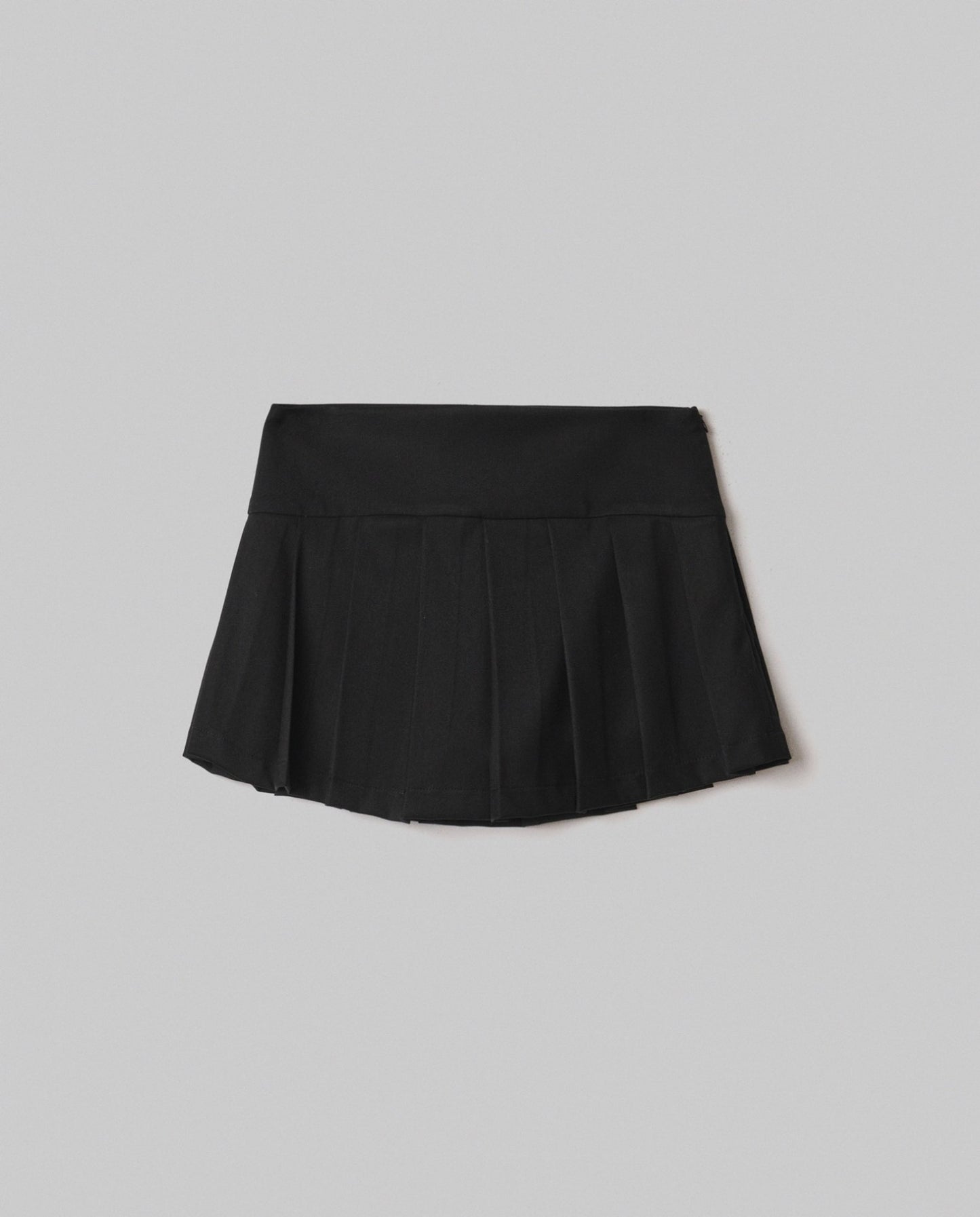 Hinniminate onna Corta Pantaloncino A Pieghe • Nero