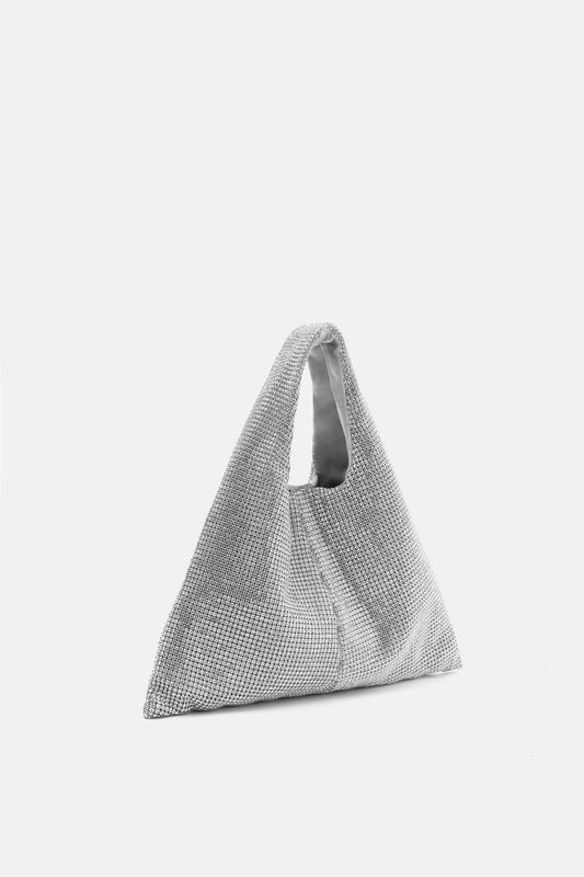 Twentyfourhaitch HandBag Parks Silver