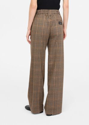 Liu Jo Pantaloni flare a quadretti