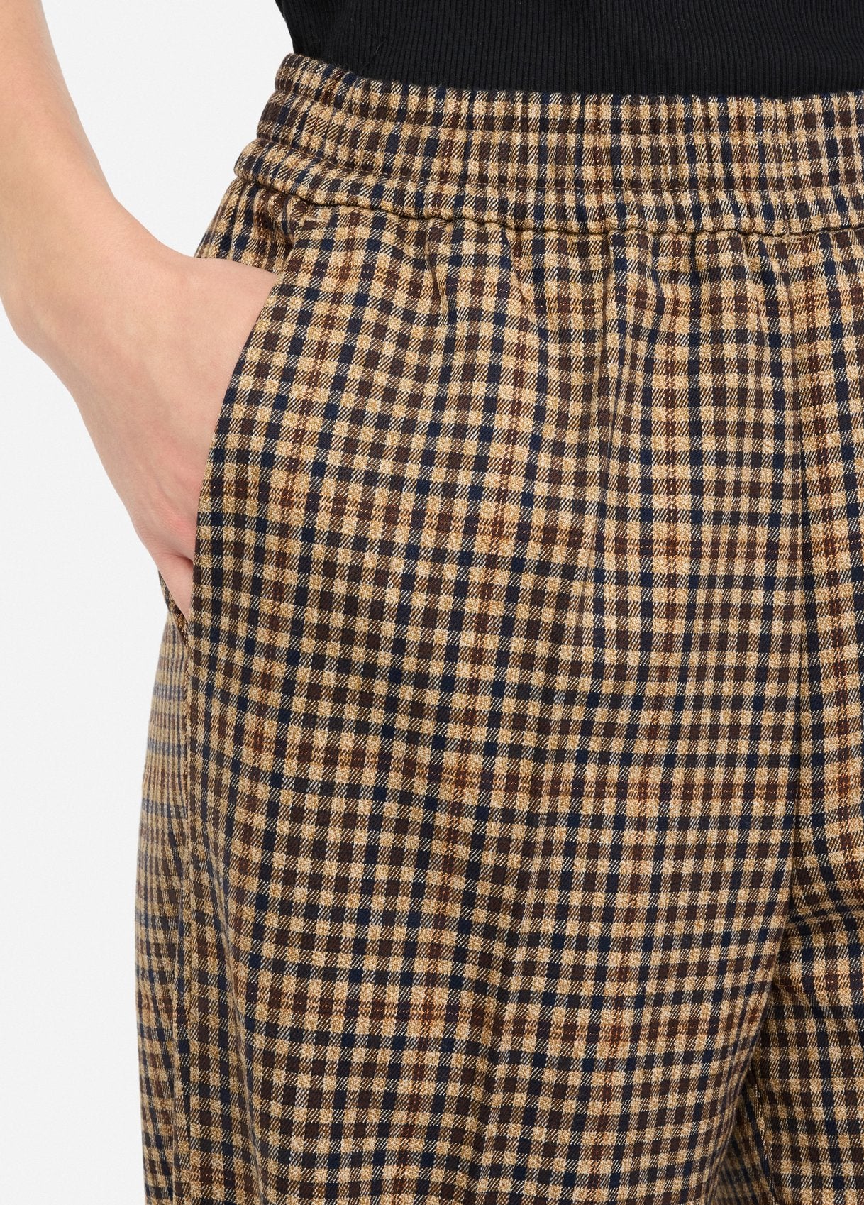Liu Jo Pantaloni flare a quadretti