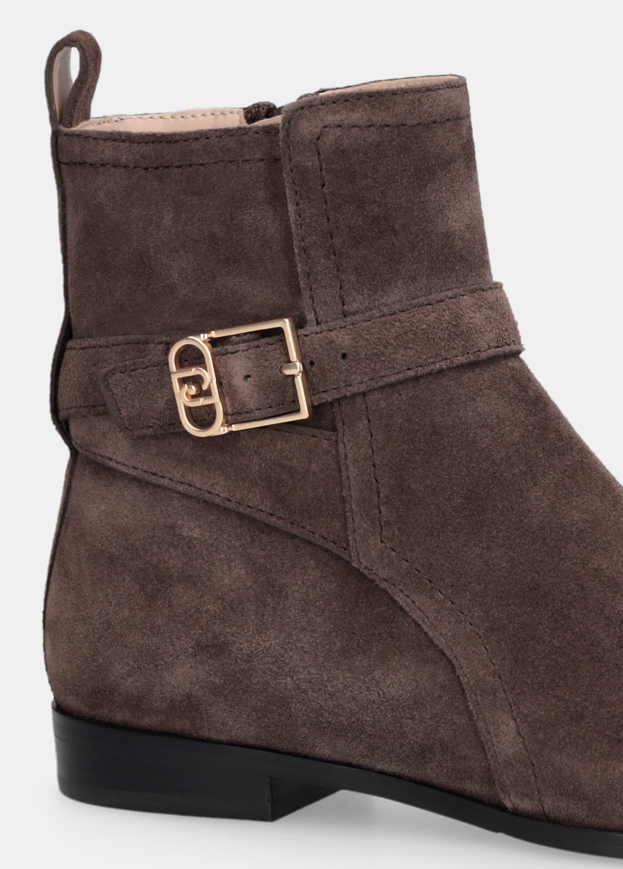 Liu Jo Stivaletto in Suede Ebano Liz 01