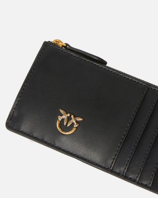 Pinko Porta carte con zip Airone