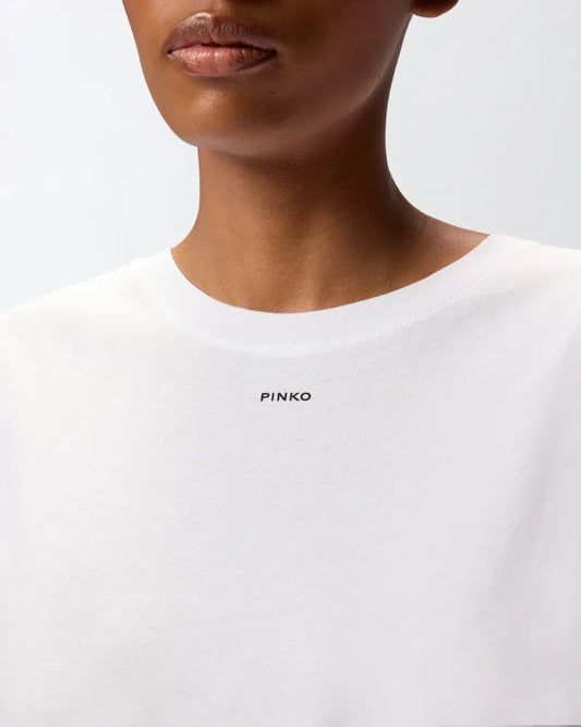 Pinko T-shirt stampa logo Basico