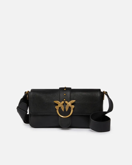 Pinko Borsa a spalla media Love Bag Slouchy in pelle