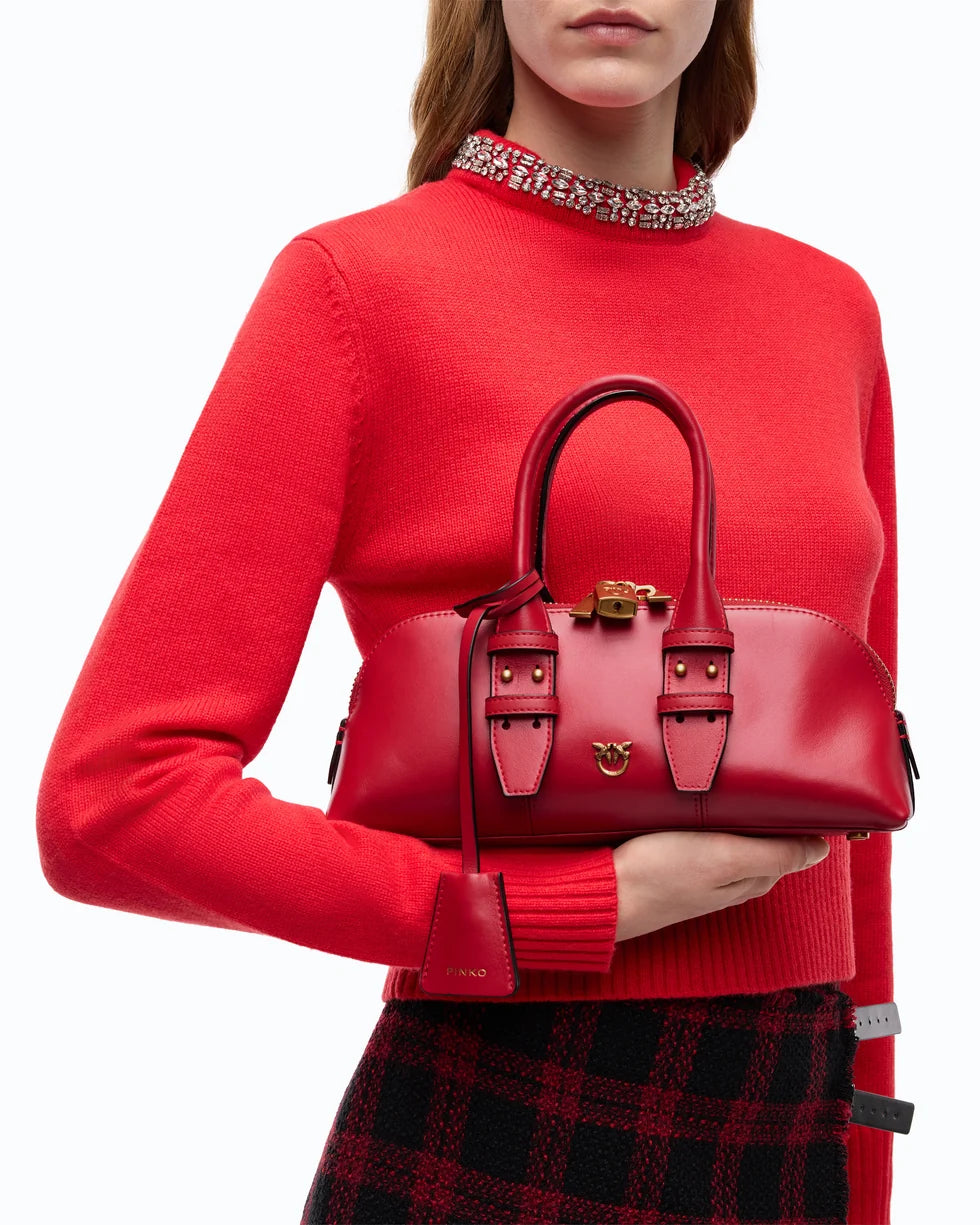 Pinko Borsa piccola a mano Escape Bag in pelle