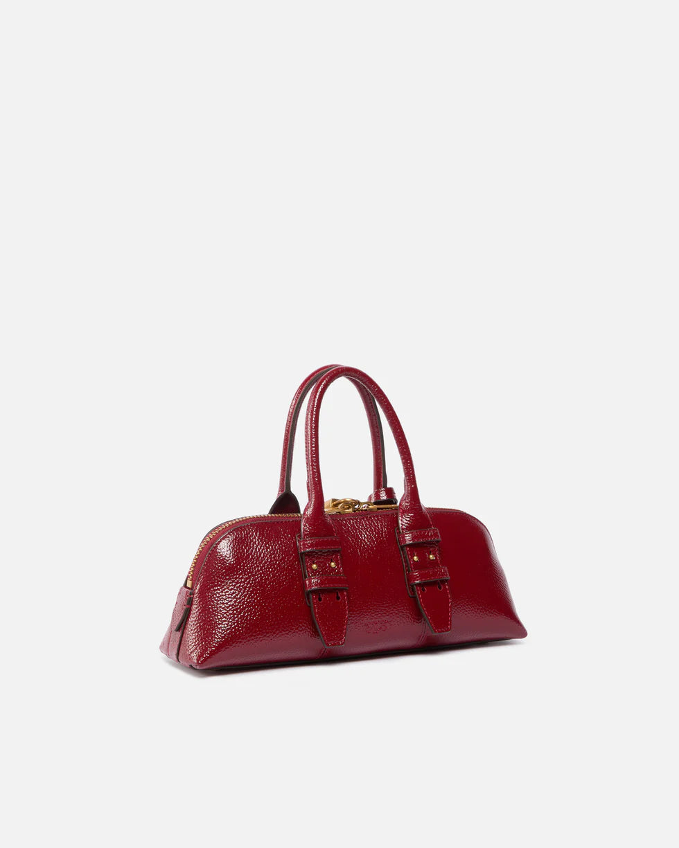 Pinko Borsa piccola a mano Escape Bag Horizontal in pelle bottalata