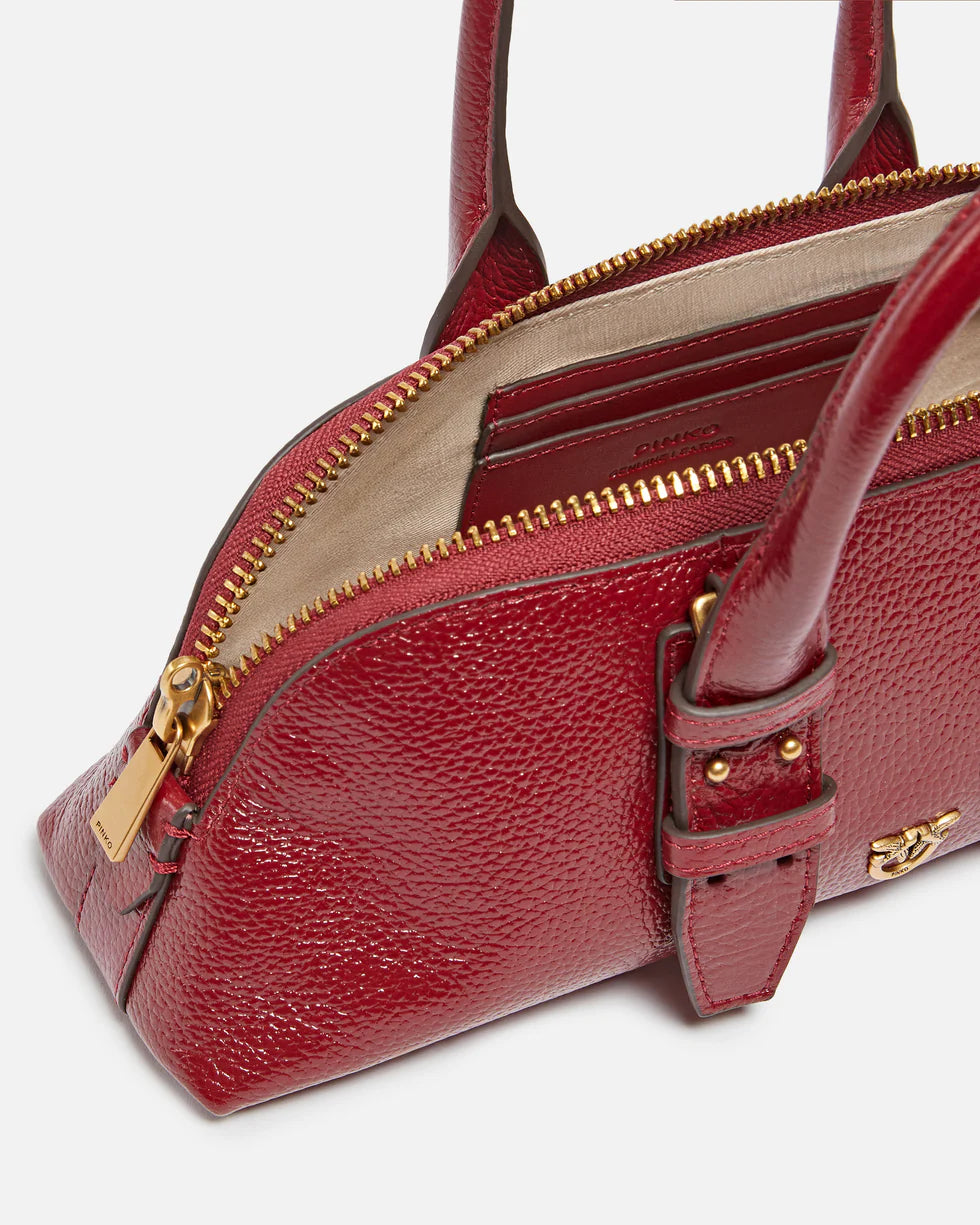 Pinko Borsa piccola a mano Escape Bag Horizontal in pelle bottalata