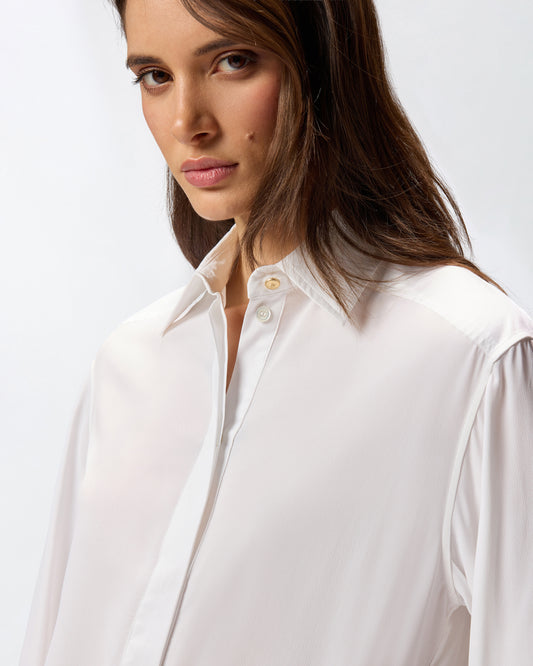 Pinko Camicia in popeline e crêpe