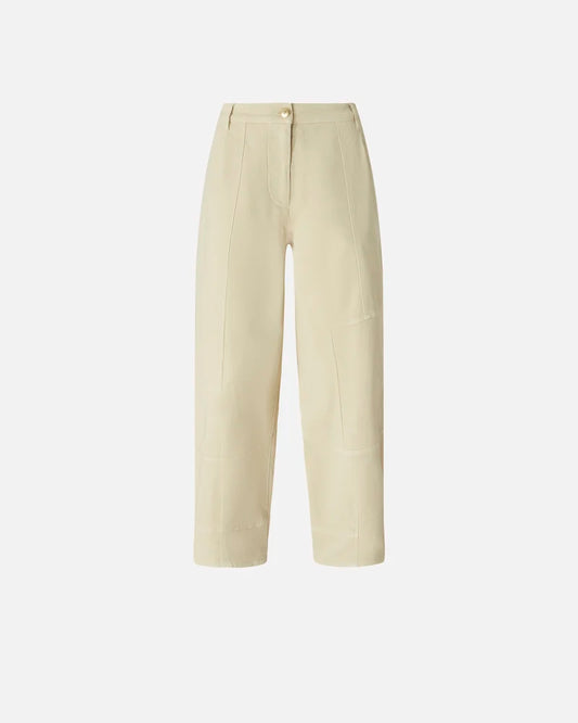 Pinko Pantaloni balloon in cotone soft touch Pecorino
