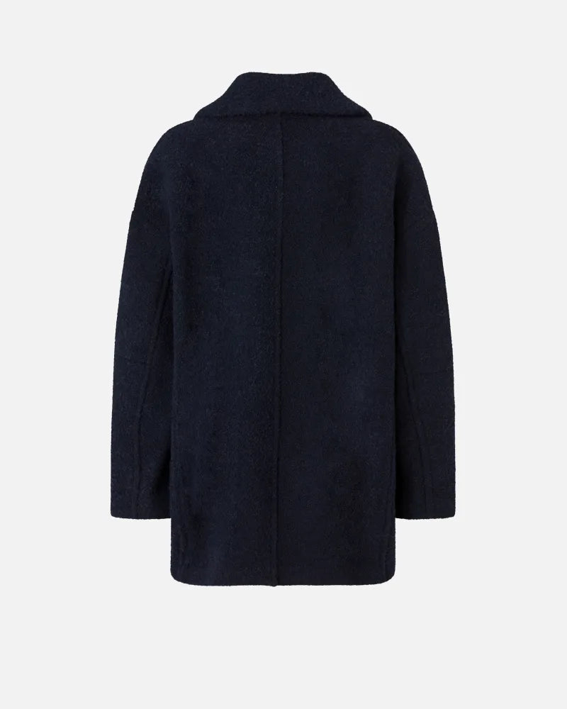 Pinko Cappotto caban corto doppiopetto in bouclé Canederli