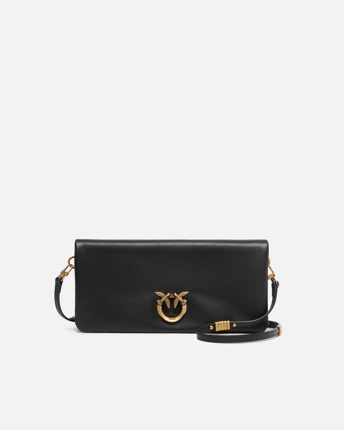 Pinko Pochette a tracolla media Love Bag Click Soft Horizontal in pelle